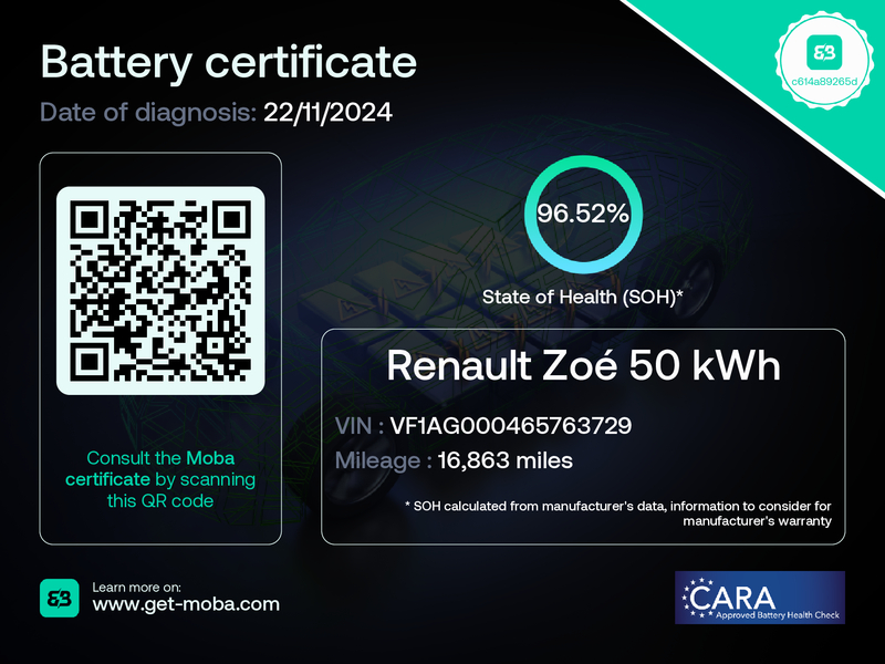 2020 Renault Zoe i PLAY ZE 50 - Thumbnail 5